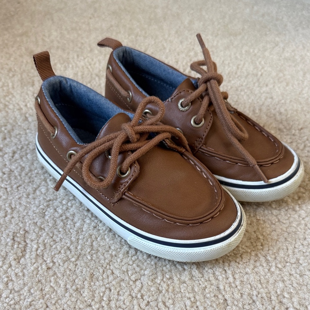 Toddler boys size 8 loafers